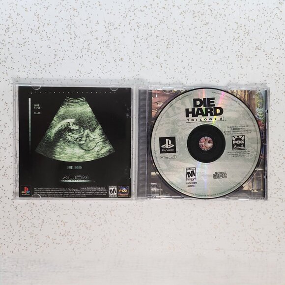 Die Hard Trilogy 2 Viva Las Vegas for PS1 CIB - Picture 2 of 3